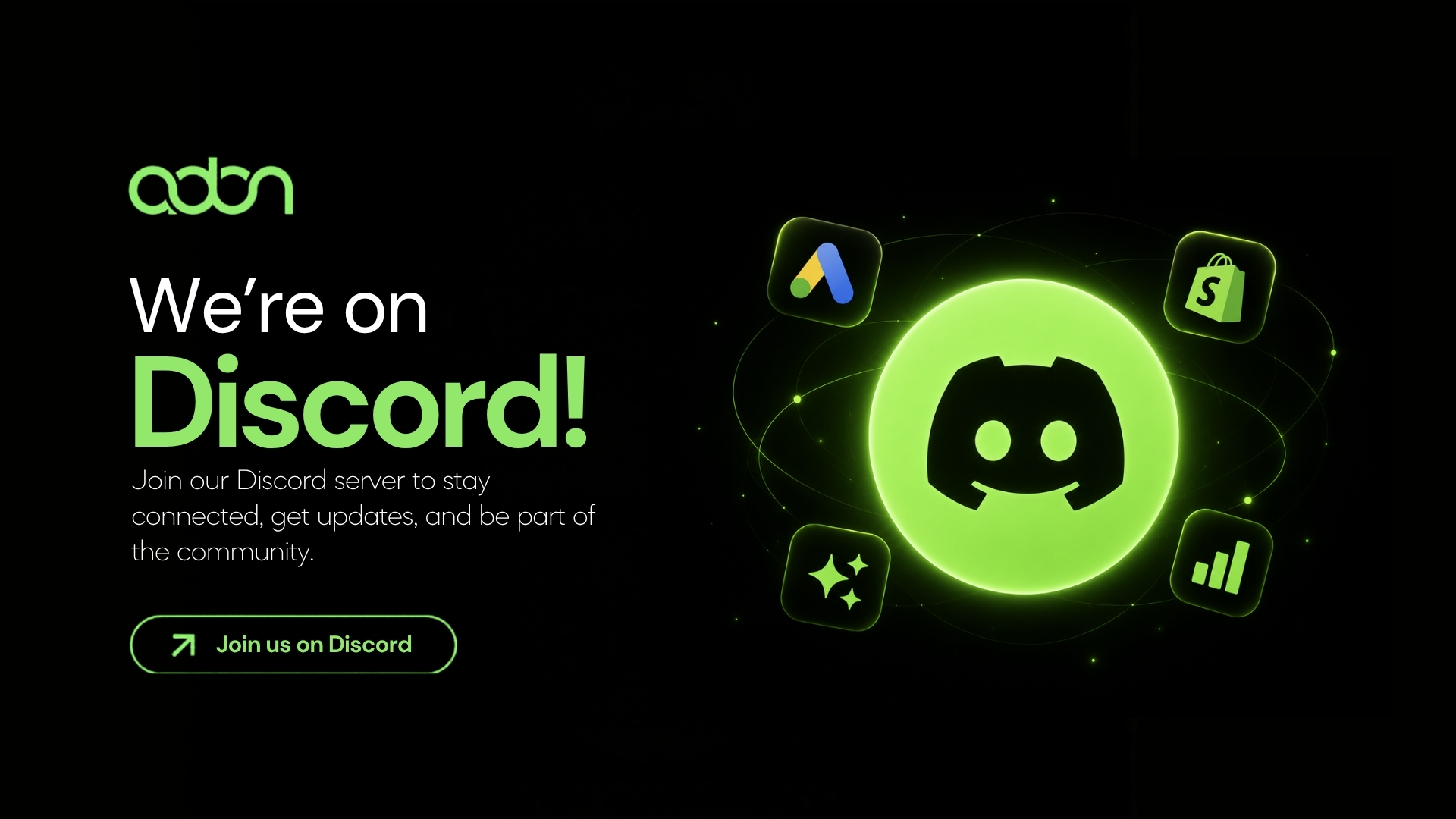 Adon Discord community for Google Ads, eCommerce growth and AI marketing discussions
